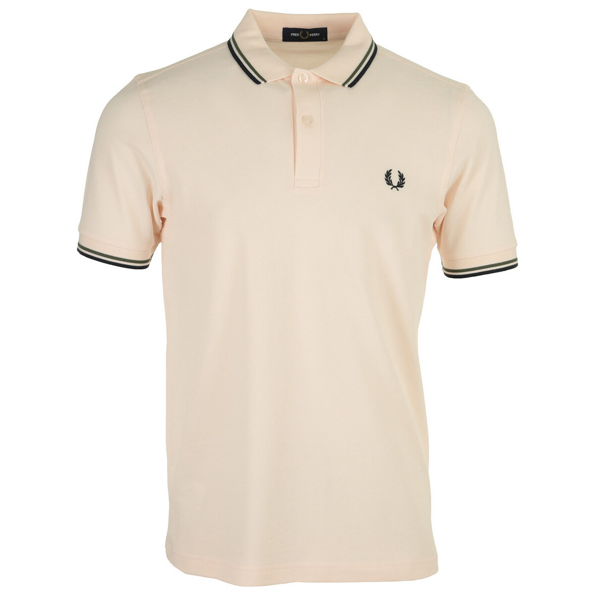 textil Hombre Tops y Camisetas Fred Perry Twin Tipped Rosa