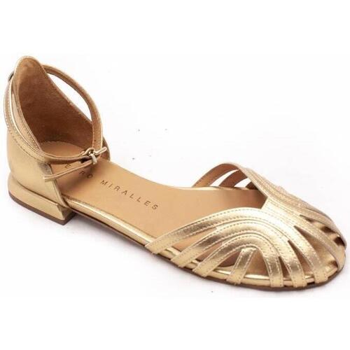 Zapatos Mujer Derbie & Richelieu Pedro Miralles 13501 Oro