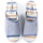 Zapatos Mujer Derbie & Richelieu Plumaflex By Roal Zapatillas de Casa Plumaflex 12408 Jeans Azul