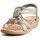 Zapatos Mujer Sandalias Amarpies ABZ23537 Plata