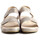 Zapatos Mujer Sandalias Amarpies ABZ23587 Plata