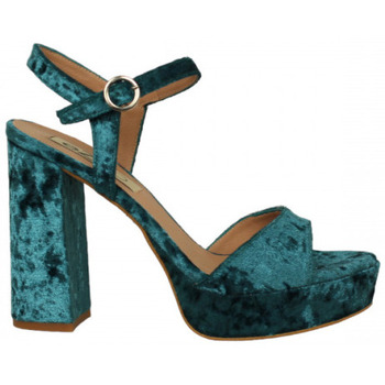 Zapatos Mujer Botas Ezzio sandalia con plataforma fabricada en españa Azul