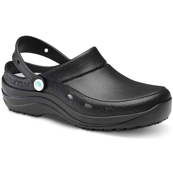 Zapatos Mujer Zuecos (Clogs) Feliz Caminar SIROCOS Negro