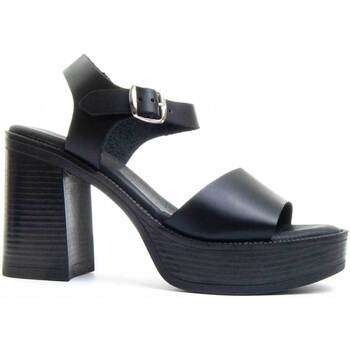 Zapatos Mujer Sandalias Purapiel 82537 Negro