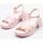 Zapatos Mujer Sandalias Wonders D-1001 Rosa