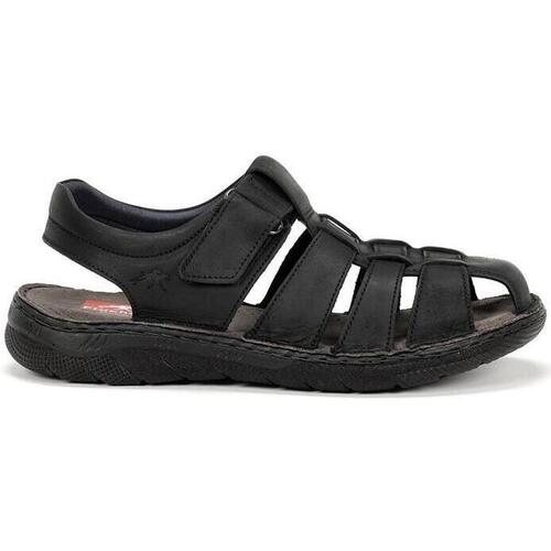 Zapatos Hombre Sandalias Fluchos F1754 Negro