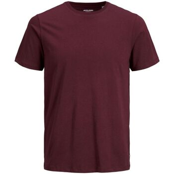 textil Hombre Tops y Camisetas Jack & Jones 12156101 JJEORGANIC BASIC TEE-PORT ROYALE Rojo