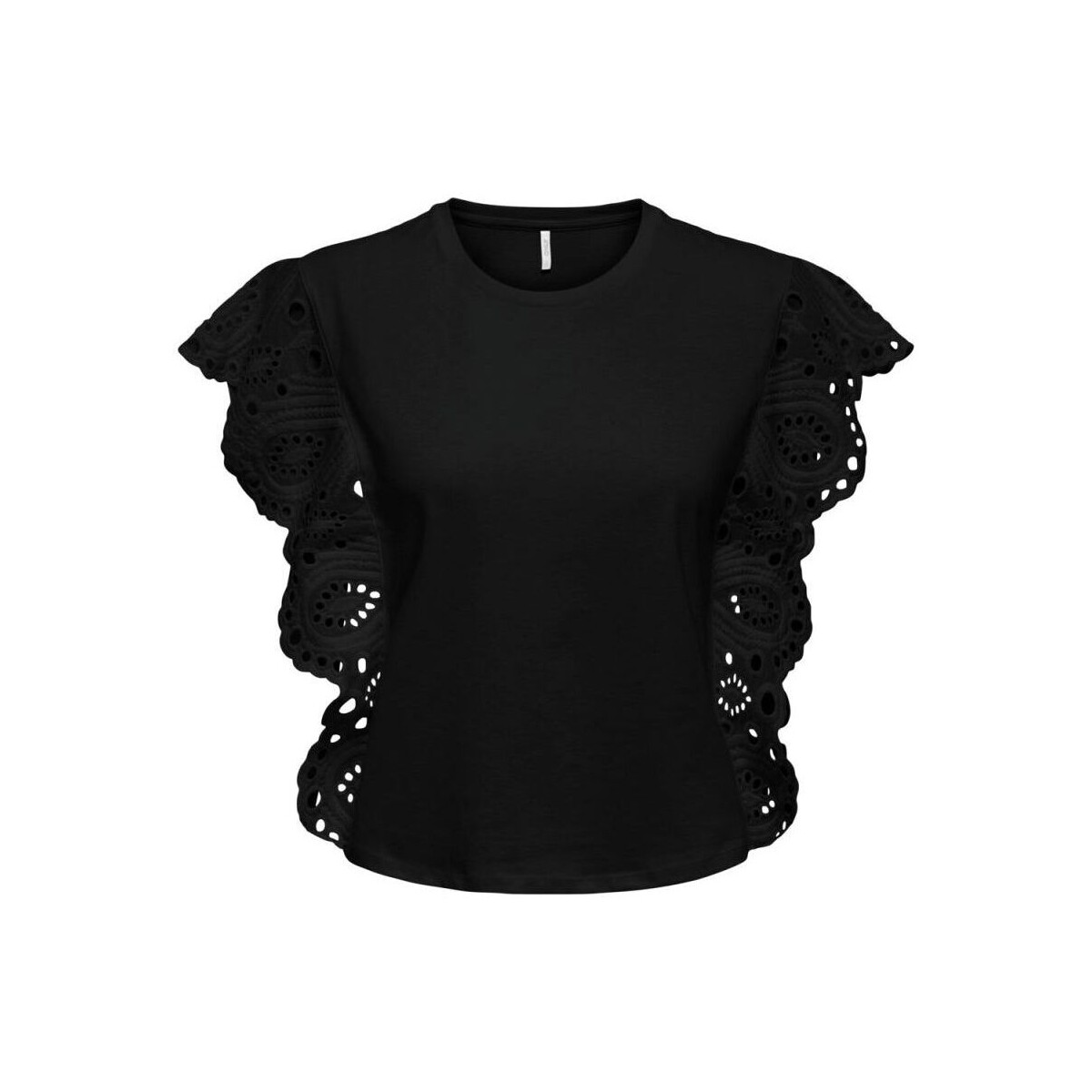 textil Mujer Camisetas sin mangas Only 15294830 LAURA-BLACK Negro
