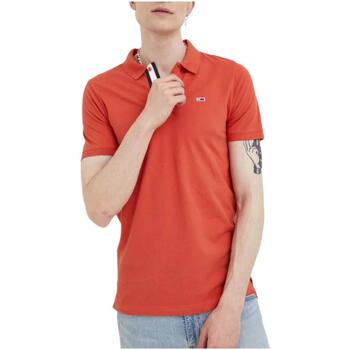 textil Hombre Camisetas manga corta Tommy Hilfiger DM0DM15940 XM4 Rojo