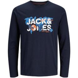 textil Niño Camisetas manga corta Jack & Jones 12240953 NAVY Azul