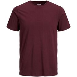 textil Hombre Tops y Camisetas Jack & Jones 12156101 JJEORGANIC BASIC TEE-PORT ROYALE Rojo