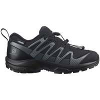 Zapatos Niños Running / trail Salomon XA PRO V8 CLIMASALOMON WATERPROOF Negro