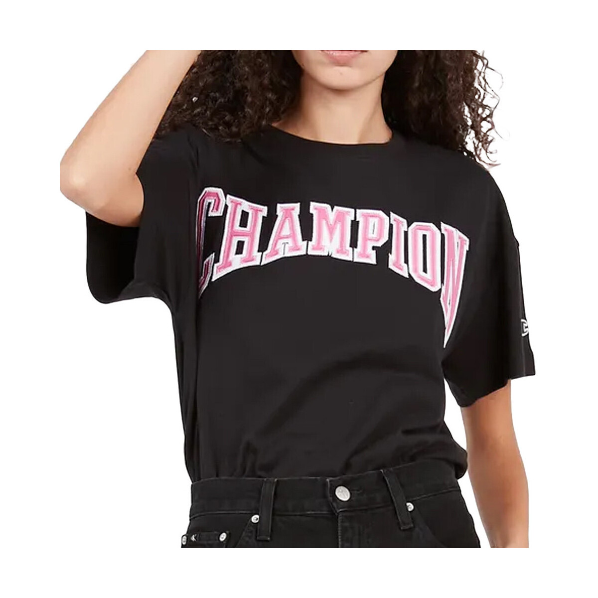 textil Mujer Tops y Camisetas Champion  Negro