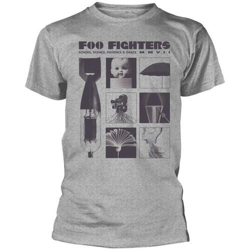 textil Camisetas manga larga Foo Fighters ESP & G Gris