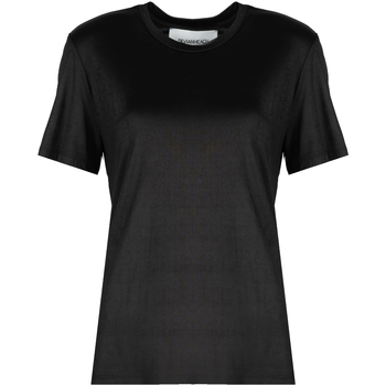 textil Mujer Camisetas manga corta Silvian Heach GPP23443TS Negro