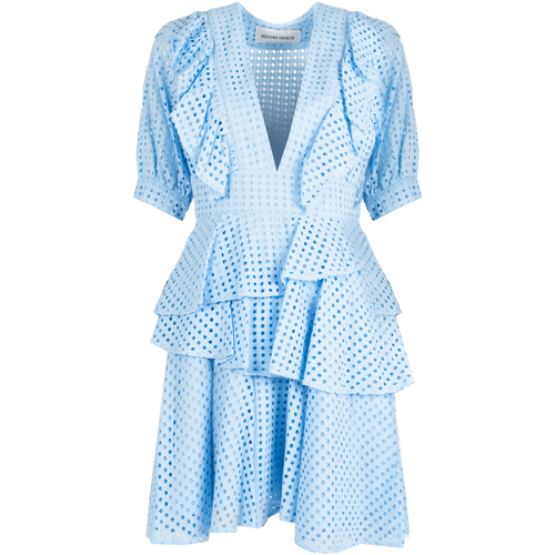 textil Mujer Vestidos cortos Silvian Heach CVP23011VE Azul