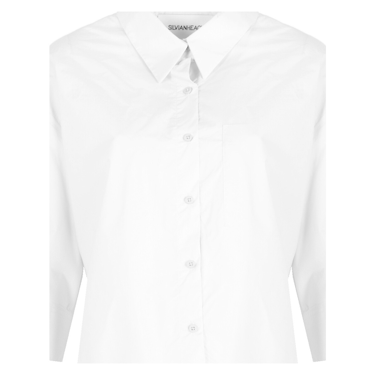 textil Mujer Camisas Silvian Heach GPP23345CA Blanco