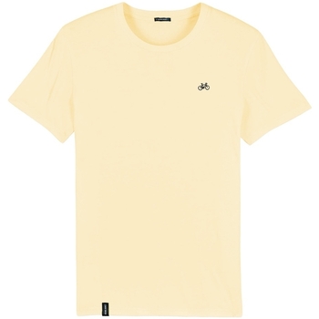 textil Hombre Tops y Camisetas Organic Monkey T-Shirt Dutch Car - Yellow Amarillo