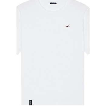 textil Hombre Tops y Camisetas Organic Monkey T-Shirt Red Hot - White Blanco