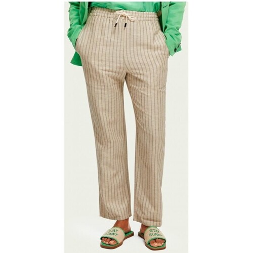 textil Mujer Pantalones Maison Scotch Aubrey Pants Stripe Multicolor
