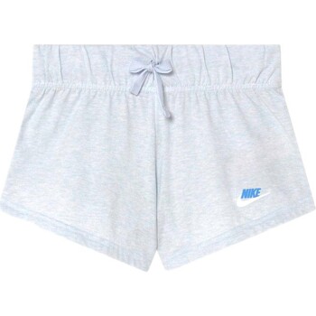 textil Niña Pantalones de chándal Nike PANTALON CORTO AZUL  NIA DA1388 Azul