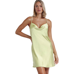textil Mujer Pijama Admas Picardías Satin Luxe Verde