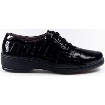 Zapatos Mujer Derbie & Richelieu Notton Zapatos  Charol Coco 0250 Negro Elásticos Negro