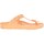 Zapatos Chanclas Birkenstock  Naranja