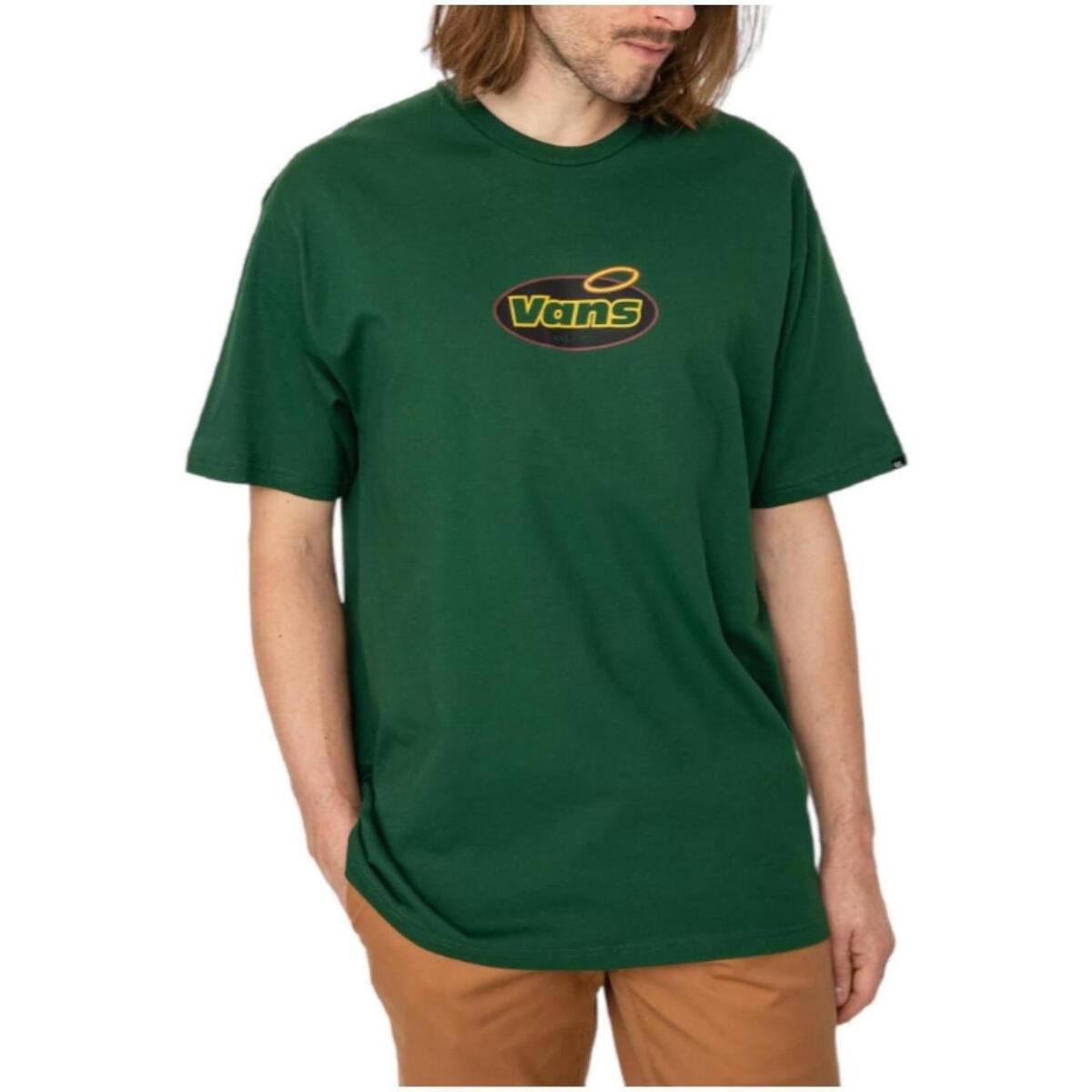 textil Hombre Camisetas manga corta Vans VN00003P07W1 Verde