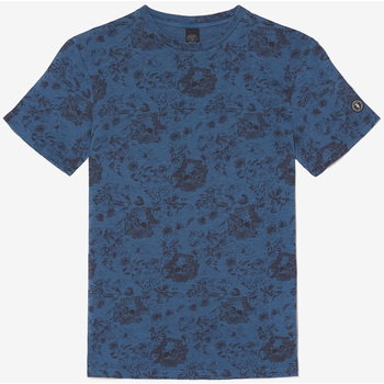 textil Hombre Tops y Camisetas Le Temps des Cerises Camiseta PAGAN Azul