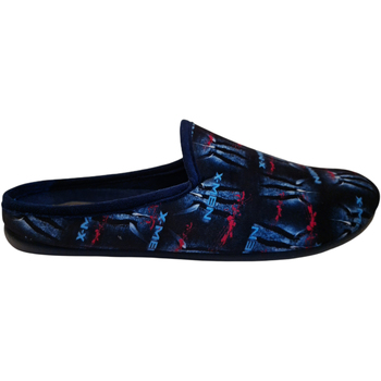 Zapatos Hombre Pantuflas Arizona PRETO Azul