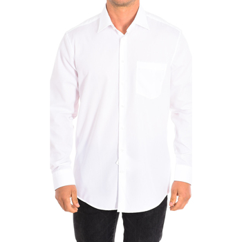 textil Hombre Camisas manga larga Seidensticker 003000-01 Blanco