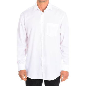 textil Hombre Camisas manga larga Seidensticker 312420-01 Blanco