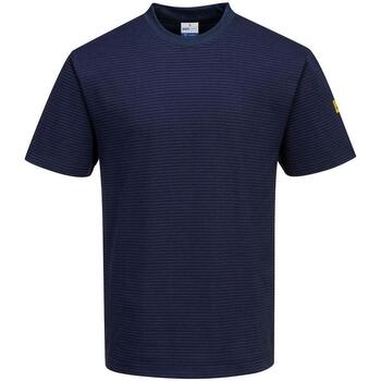 textil Hombre Camisetas manga larga Portwest  Azul