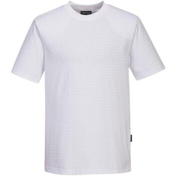 textil Hombre Camisetas manga larga Portwest  Blanco