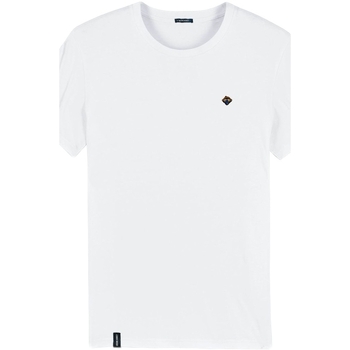 textil Hombre Tops y Camisetas Organic Monkey T-Shirt  - White Blanco