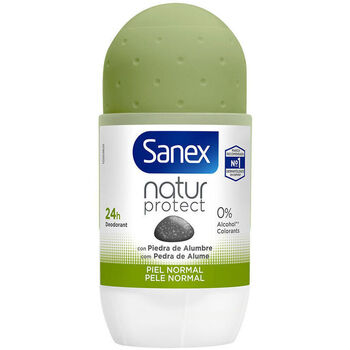 Belleza Tratamiento corporal Sanex Natur Protect 0% Piel Normal Deo Roll-on 