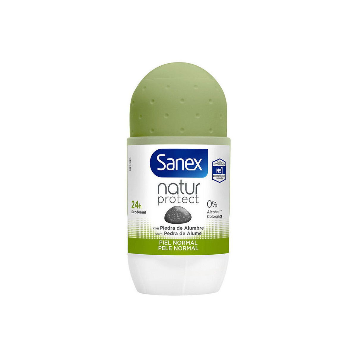 Belleza Tratamiento corporal Sanex Natur Protect 0% Piel Normal Deo Roll-on 