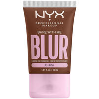Belleza Base de maquillaje Nyx Professional Make Up Bare With Me Blur 21-rich 