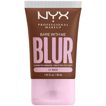 Belleza Base de maquillaje Nyx Professional Make Up Bare With Me Blur 21-rich 