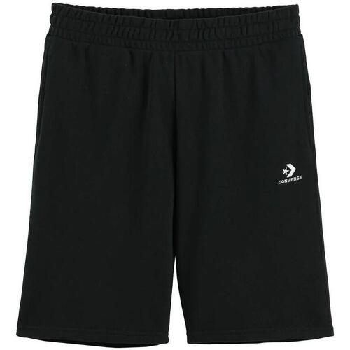 textil Pantalones cortos Converse 10025460-A02 Negro