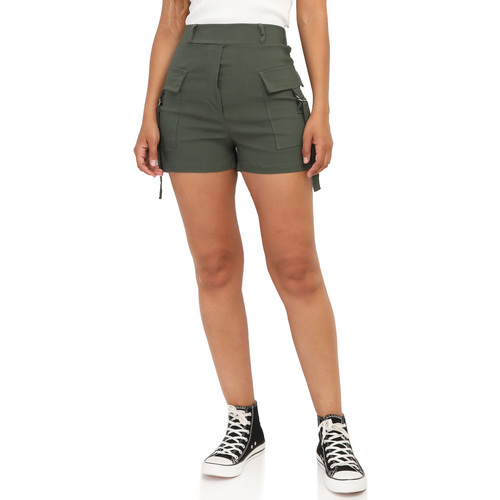 textil Mujer Shorts / Bermudas La Modeuse 67072_P155972 Verde