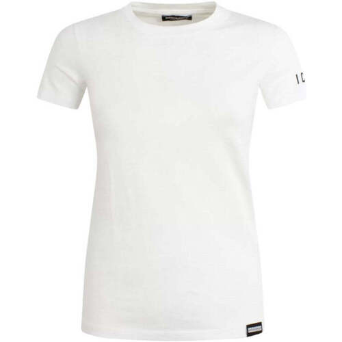 textil Mujer Tops y Camisetas Dsquared  Blanco