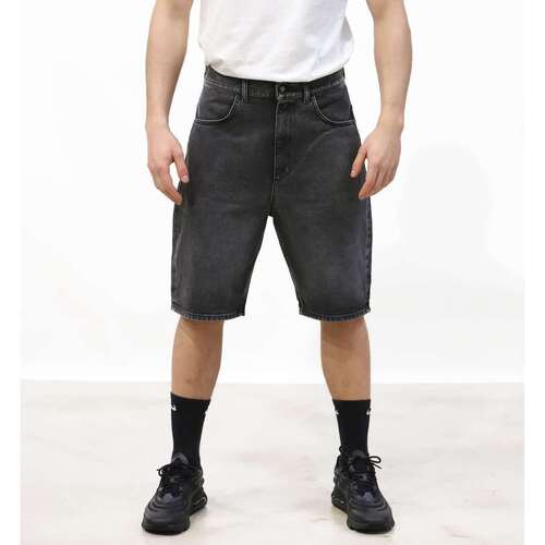 textil Hombre Shorts / Bermudas Amish Bermuda Tommy  Black Stone Negro