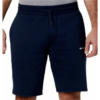 textil Hombre Shorts / Bermudas Columbia M  LOGO FLEECE SHORT Azul