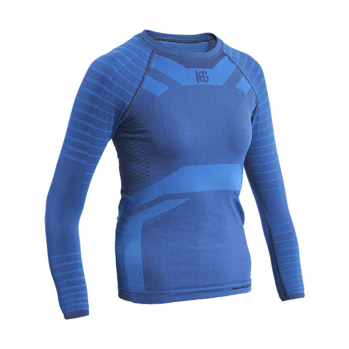 textil Mujer Camisas Sport Hg HG-GRIMSEY LONG SLEEVED T-SHIRT Azul