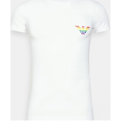 textil Hombre Camisetas manga corta Ea7 Emporio Armani CAMISETA EA7 111035 2R513 00010 Multicolor