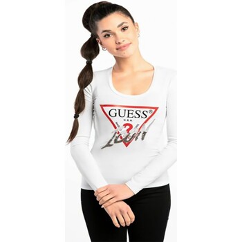 textil Mujer Tops y Camisetas Guess CAMISETA MLL  W2GI01 J1300 G011 Multicolor