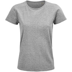 textil Mujer Camisetas manga larga Sols Pioneer Gris