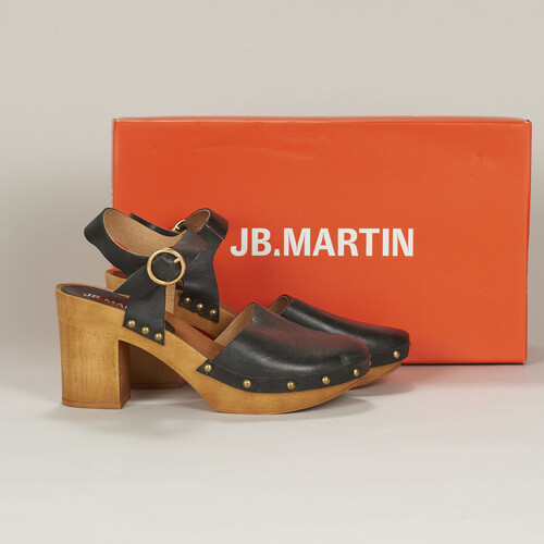Zapatos Mujer Zuecos (Clogs) JB Martin BAVARDE Negro